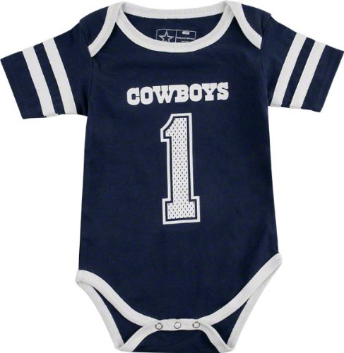 Dallas Cowboys Newborn Navy Catch One Catch All Creeper