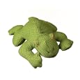 Multipet Dazzler Frog Durable Plush Dog Toy