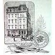 Washington Department of Justice, 1891 Art Print Poster By Kilburn, 18" x 14", with Gold Metal Frame