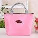 Sandistore Waterproof Portable Picnic Insulated Food Storage Box Tote Lunch Bag (Pink)