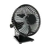 Boston 4 Inch Personal Fan, Metal, Black (25977)