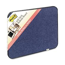 Post-it Self-Stick Bulletin Board, 22 x 36-Inches, Indigo Blue