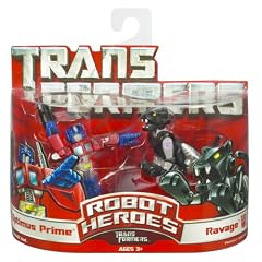Transformers 82910-96 -  Movie Robot Heroes Optimus Prime vs. Ravage