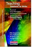 Teaching Students to Write Research Reports (Dynamics of Writing Instruction)