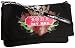 Tianni Rose Tattoo Cross Body,Black,one size