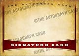 The Blank Autograph Card: Universal Signature Autographed Card - Ideal for ANYONE, Any Sport, Any Person (Sports Stars, Movie Stars, Artists, Celebrities)(Trading Cards)