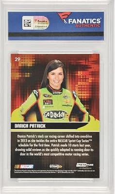 Danica Patrick Nascar Autographed 2013 Press Pass Ignite #29 Card - Fanatics Authentic Certified - Autographed NASCAR Cards