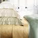 Darcy by Sferra Sea Mist Darcy - King Flat Sheet 114x114