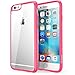 iPhone 6s Case, [Scratch Resistant] i-Blason Clear [Halo Series] Also Fit Apple iPhone 6 Case 6s 4.7 Inch Hybrid Bumper Case Cover (Clear/Pink)