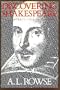 Discovering Shakespeare: A Chapter in Literary History