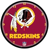 Washington Redskins Nfl Round Wall Clock