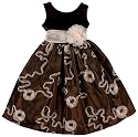 Sweet Heart Rose Girls 7-16 Soutache And Velvet Dress