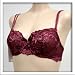  : Venus 2 Pack Maroon Sexy Sheer Full Cover Bra #0063 sz 34B