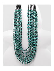 Turquoise Necklace In Zinc