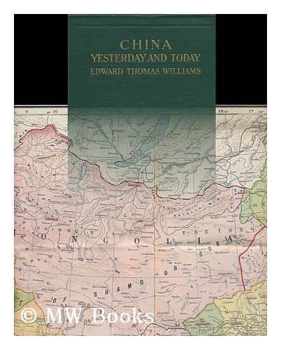 Produkt-Bild: China Yesterday and To-Day / by Edward Thomas Williams