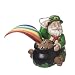 Irish Leprechaun Santa Pot O' Gold Christmas Ornament #890493