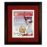 St. Louis Cardinals Bruce Sutter Autographed & Inscribed Framed Print