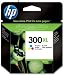 HP CC644EE#UUS 300XL Ink Cartridge with Vivera Inks - Tri-colour...