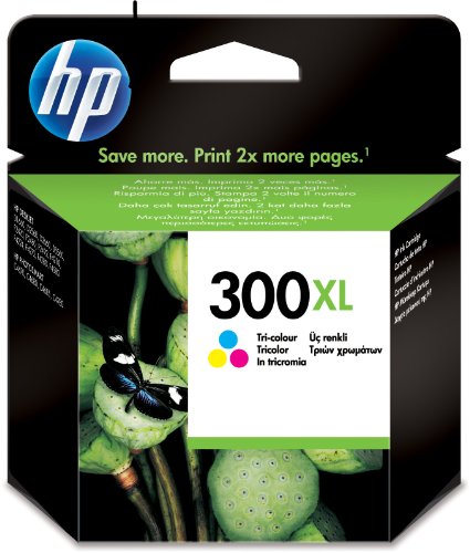 HP CC644EE#UUS 300XL Ink Cartridge with Vivera Inks - Tri-colour