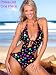 STUNNING POLKA DOT CUT OUT MONOKINI