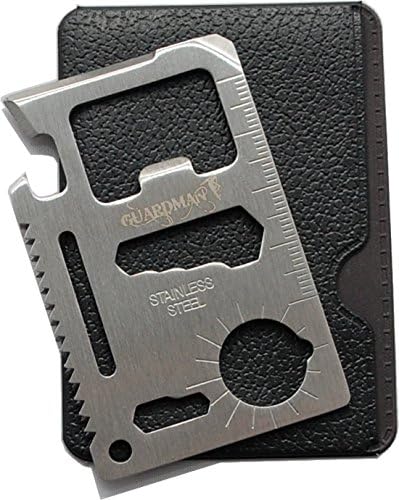 Guardman 11 Tools In 1 Card with Bottle Opener Slim Multitool 11 in 1