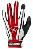 Mizuno Vintage Pro Youth G2 Batting Glove (Red, Small)