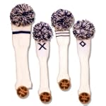 AB Golf Designs Throwback Collection Knitted Driver Head Cover (LE/Royal Blue)