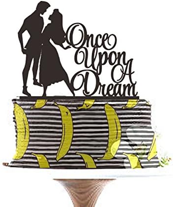 Wedding Cake Topper,Sleeping Beauty Cake Topper,Custom Cake Topper,Disney Style Cake Topper,Once upon a dream Cake Topper.