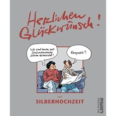 Herzlichen Gl�ckwunsch zur Silberhochzeit