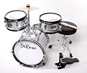 DeRosa by Bridgecraft Child Drum Set *SILVER- DRM 312 - For 3 to 5 yrs