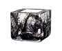 Kosta Boda Brick Votive, Black