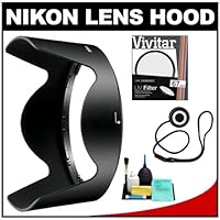 Nikon HB-32 Bayonet Lens Hood for Nikon 18-135mm, 18-105mm VR DX Zoom-Nikkor + Filter + Accessory Kit (with D40, D60, D90, D300s, D3000, D3100, D5000 and D7000 Digital SLR Camera)