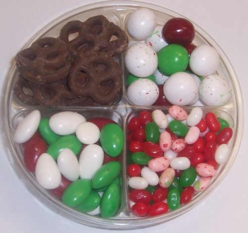 Scott's Cakes 4-Pack Christmas Mix Jelly Beans, Christmas Jordan Almonds, Christmas Malt... by Scott's Cakes