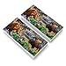 Yellowstone National Park Wyoming Montana Idaho Animals Wolf Bear Fox Bison Eraser Set of 2