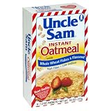 U S Mills Uncle Sam`S Instant Oatmeal, 9.6-Ounce (Pack of 12)