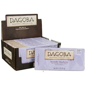 Lavender & Blueberries 59%, Dark Chocolate 12 Bars