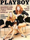 PLAYBOY (MAY 1991 SHANNON AND TRACY TWEED)