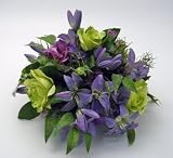 Review Miraflores  / Silk funeral flowers - posy in lilac