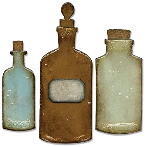 Sizzix 658715 Bigz Die, Apothecary Bottles, 5.5 x 6 - Inch Sizzix 658715 Bigz Die, Apothecary Bottles, 5.5 x 6 - Inch