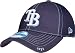 New Era Tampa Bay Rays Neo Fitted Baseball Cap (Light Navy, Medium/Large)