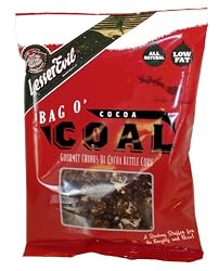 LesserEvil Cocoa Coal Kettle Corn, 1.75-Ounce Holiday Boxes (Pack of 24)