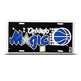 Orlando Magic Nba Metal License Plate Wall Sign Tag