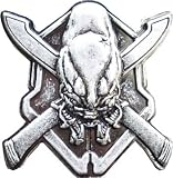 Mens HALO Punk Rock Metal Belt Buckle