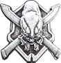 Mens HALO Punk Rock Metal Belt Buckle