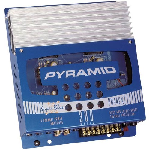 PB442 Pyramid Reno Series - 300 Watt 4 Channel Car Audio Amplifier