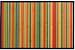Laser Printed Split Bamboo Rainbow Placemat 18" x 12" Set / 6