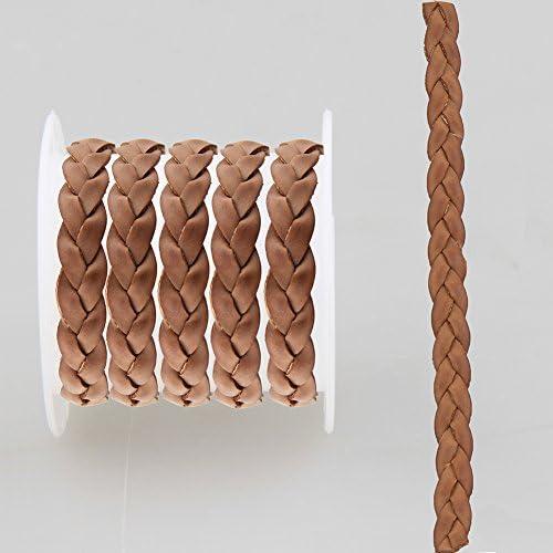 10yards Faux Leather PU Strap Ribbon Trim Tape IA520