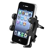 eForCity Black Car Air Vent Phone Holder Cradle compatible with the New Apple® iPhone® 5
