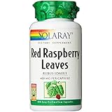 Solaray Red Raspberry Leaves Capsules, 400 mg, 100 Count