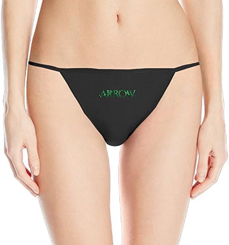 Womens Green Arrow Cool Logo Oliver Queen Sexy Thong Panty